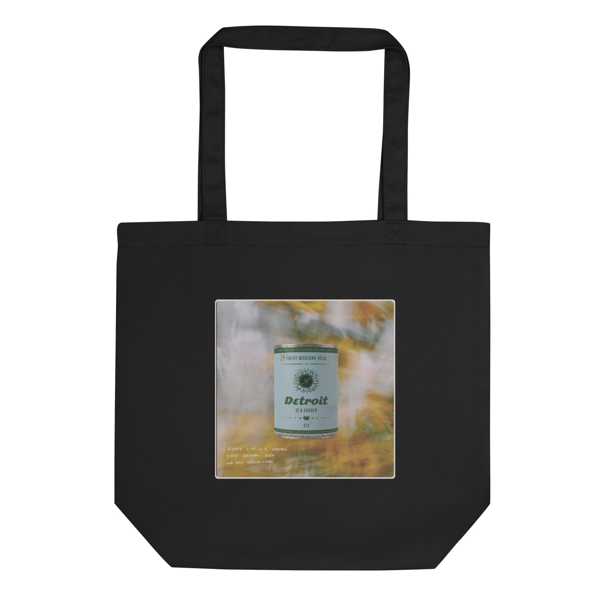 Detroit is a garden tote bag