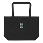 Chicago is a garden large tote bag