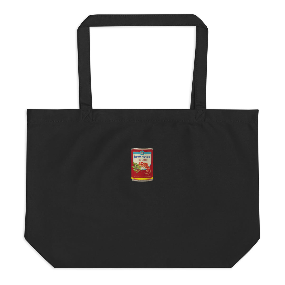 New York is a garden large tote bag