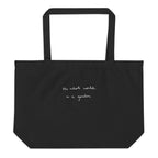 Secret Garden large tote bag
