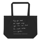 Secret Garden large tote bag