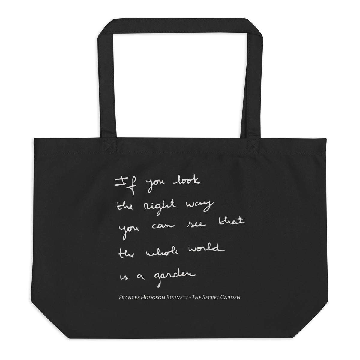 Secret Garden large tote bag