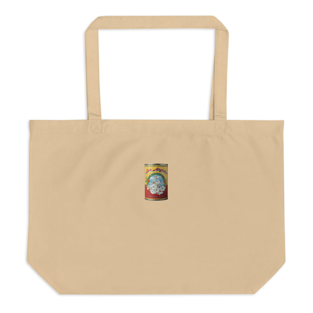 Los Angeles is a garden large tote bag