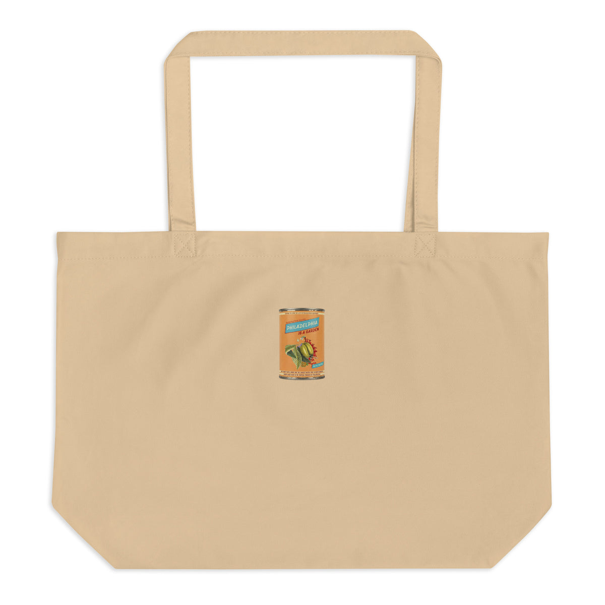 Philadelphia is a garden large tote bag