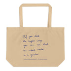 Secret Garden large tote bag