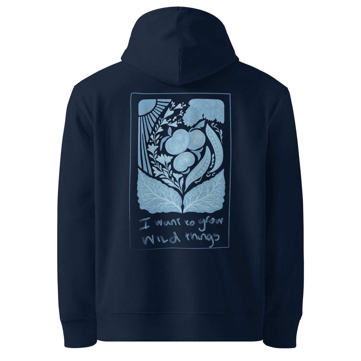 Peach Tree Guild hoodie (blue)