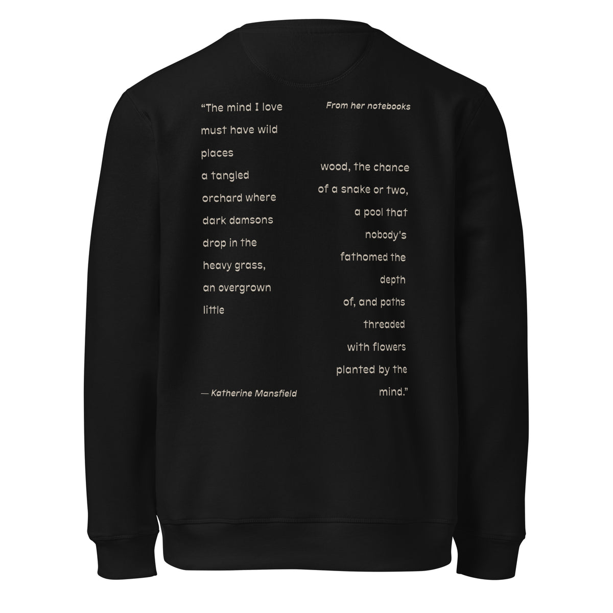 Wild Places sweatshirt