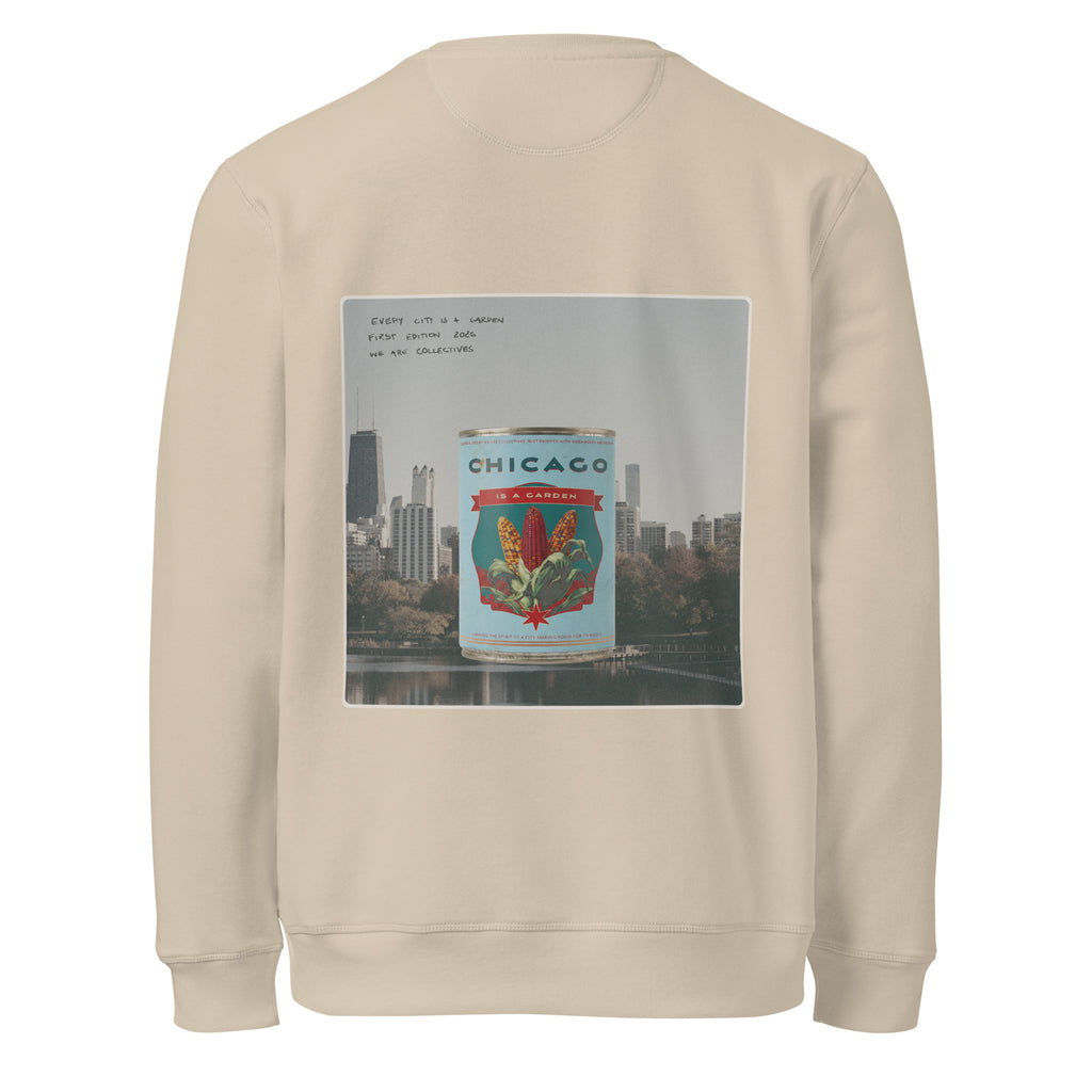 Chicago is a garden sweatshirt