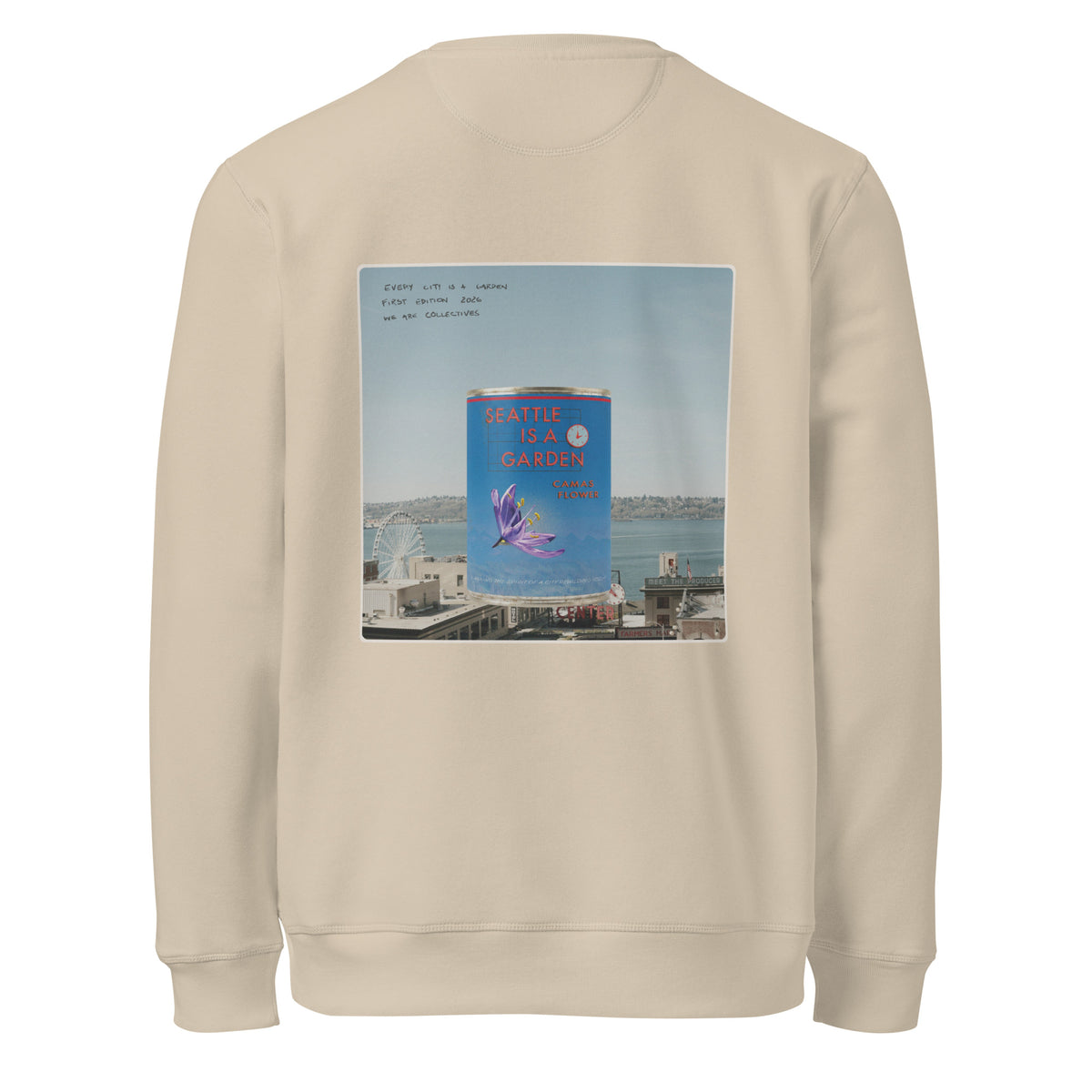 Seattle is a garden sweatshirt