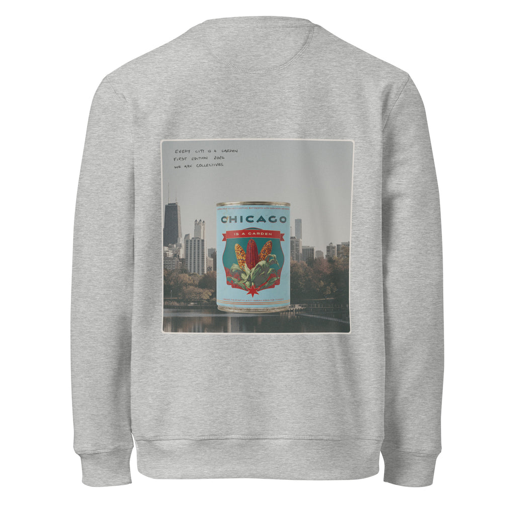 Chicago is a garden sweatshirt