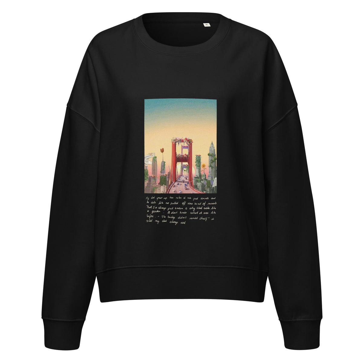 Harvest City cropped sweatshirt