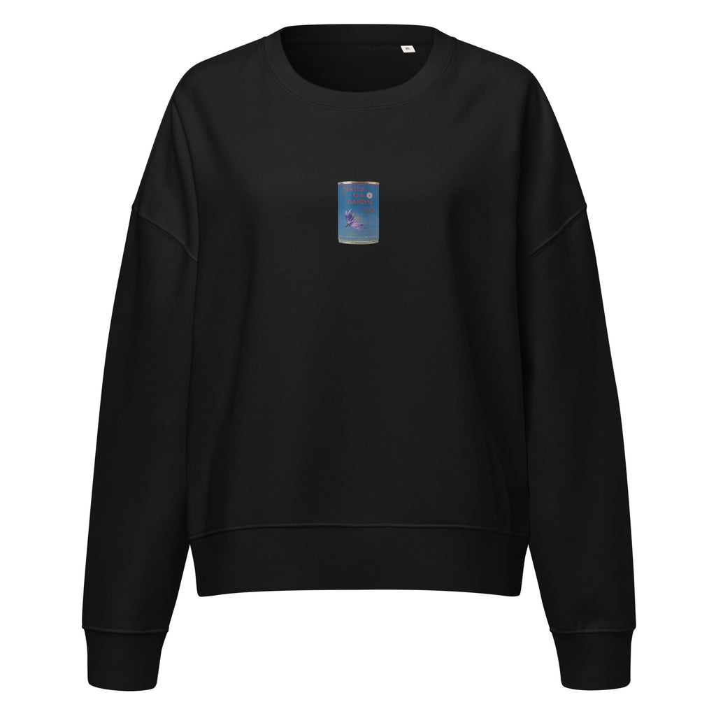 Seattle is a garden cropped sweatshirt