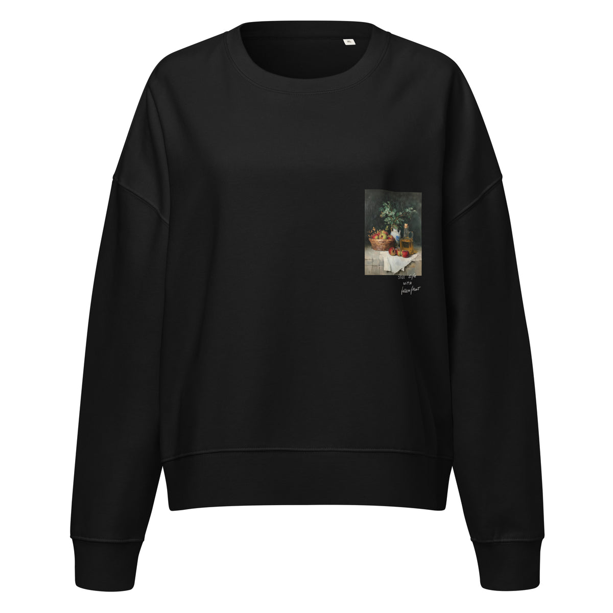 Fallen Fruit cropped sweatshirt