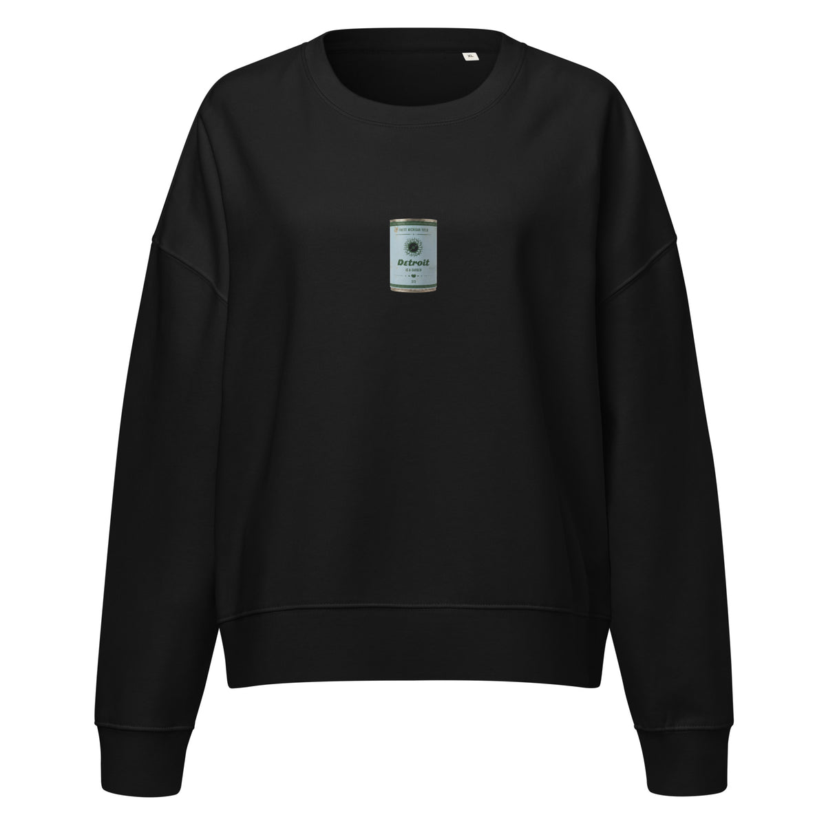 Detroit is a garden cropped sweatshirt