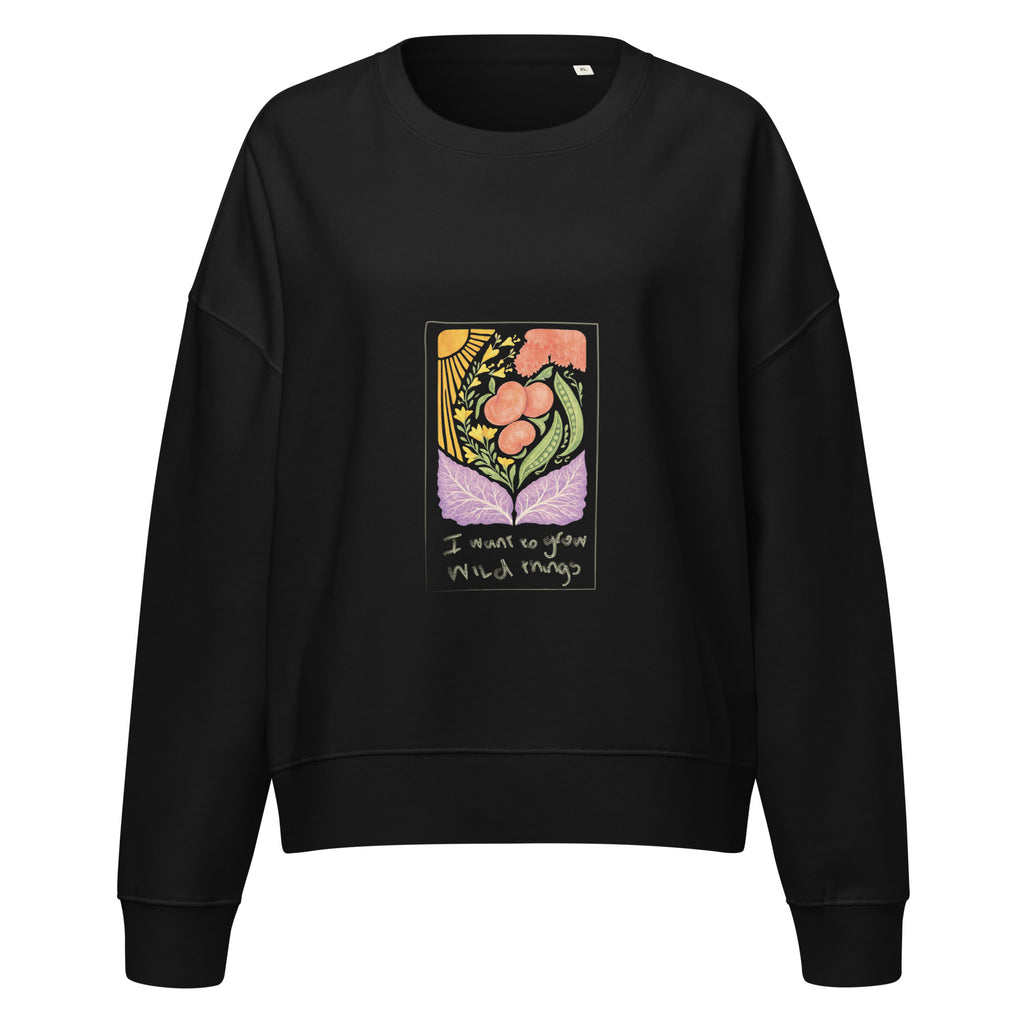 Peach Tree Guild cropped sweatshirt (color)