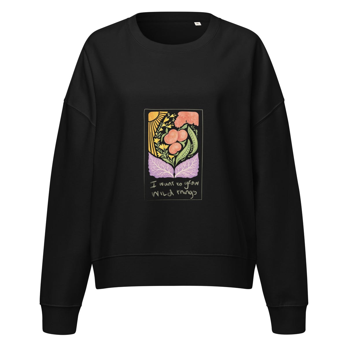 Peach Tree Guild cropped sweatshirt (color)
