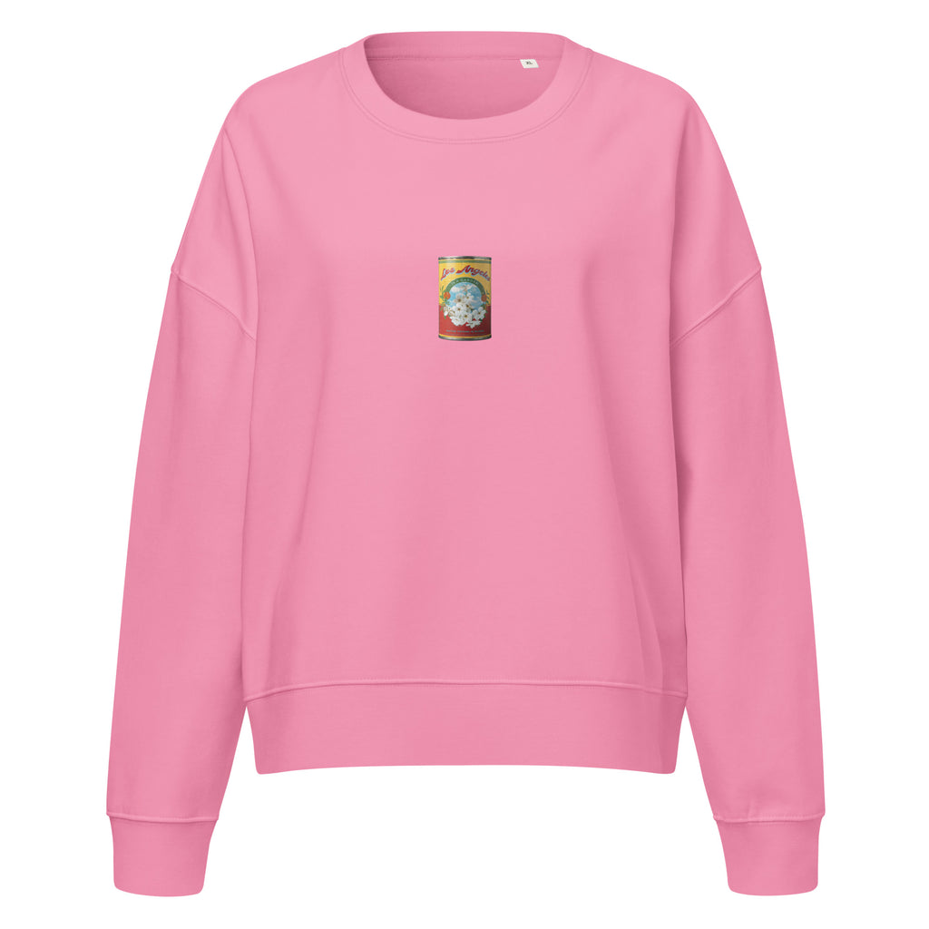 Los Angeles is a garden cropped sweatshirt