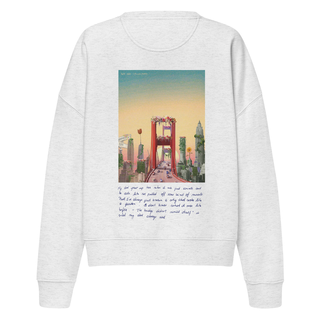 Harvest City cropped sweatshirt