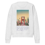 Harvest City cropped sweatshirt