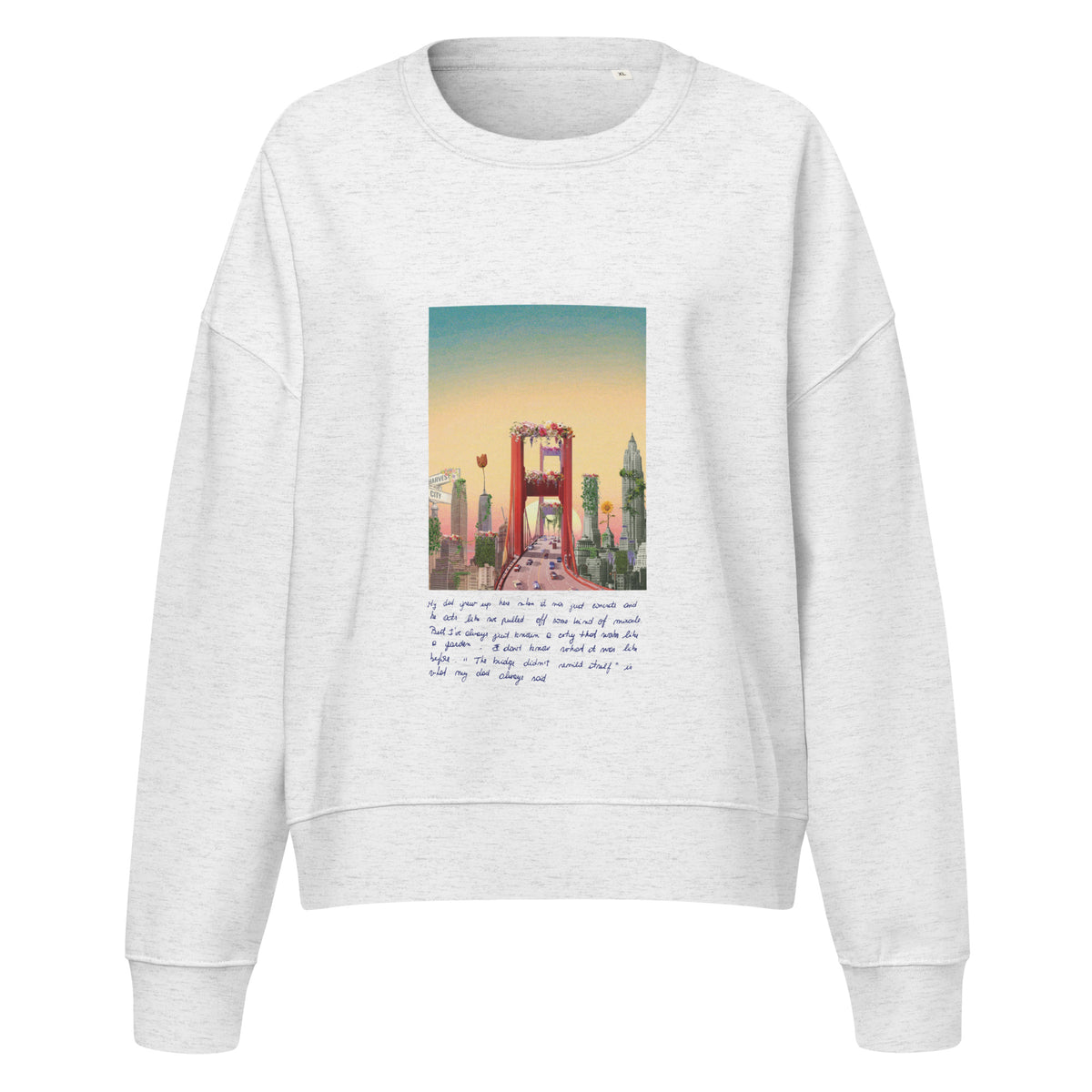 Harvest City cropped sweatshirt