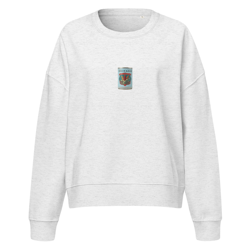 Chicago is a garden cropped sweatshirt