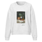 Fallen Fruit cropped sweatshirt