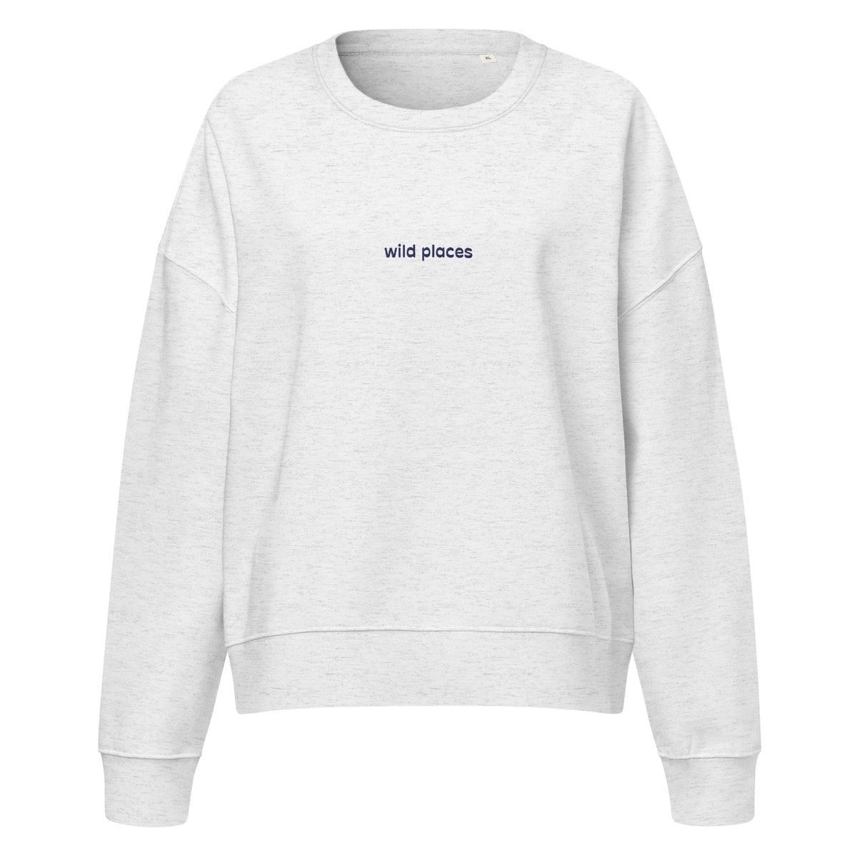 Wild Places cropped sweatshirt