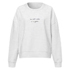 Secret Garden cropped sweatshirt