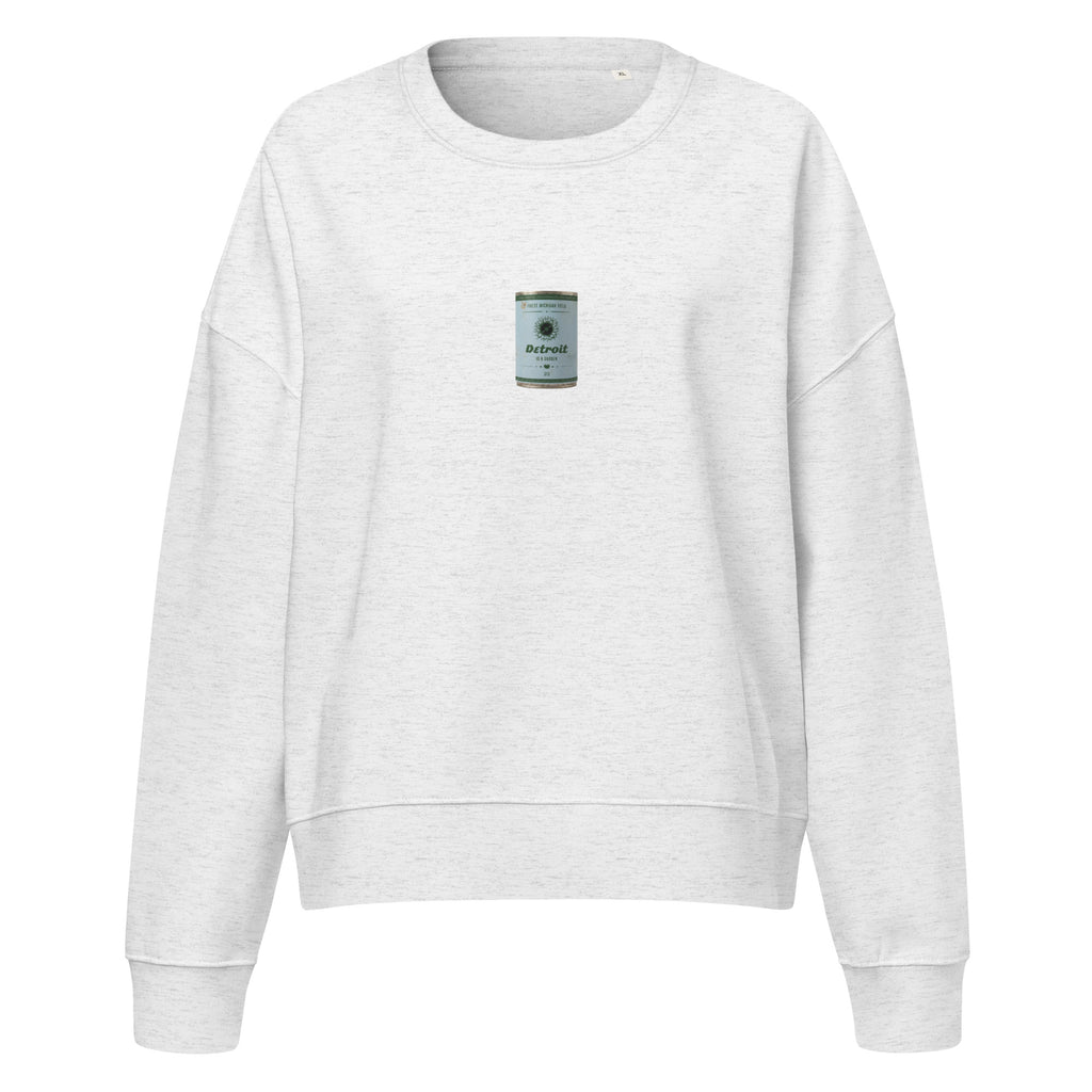 Detroit is a garden cropped sweatshirt