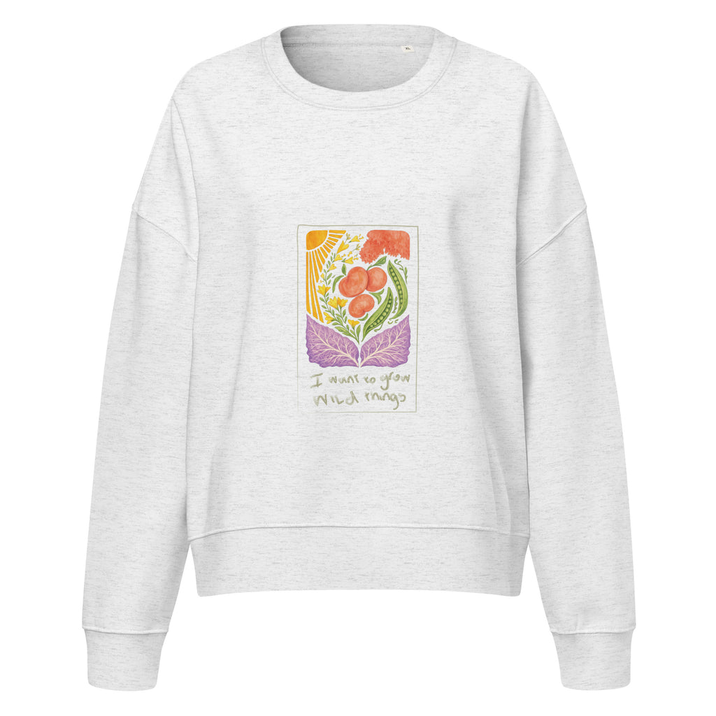 Peach Tree Guild cropped sweatshirt (color)