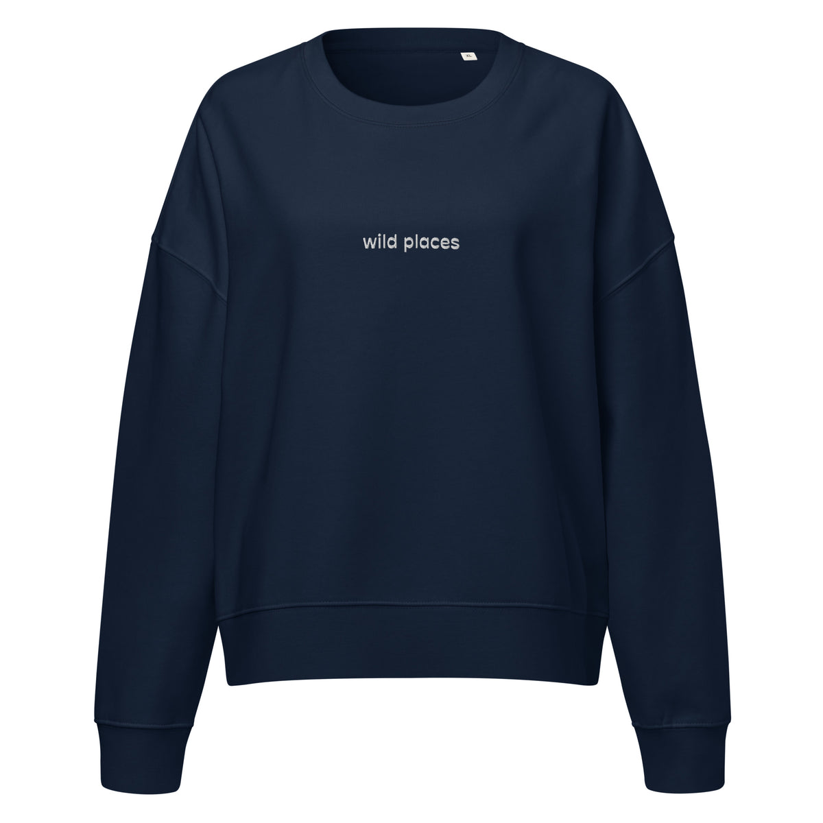 Wild Places cropped sweatshirt