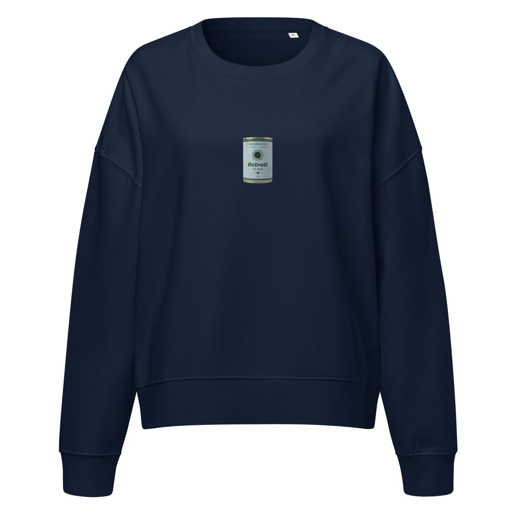 Detroit is a garden cropped sweatshirt