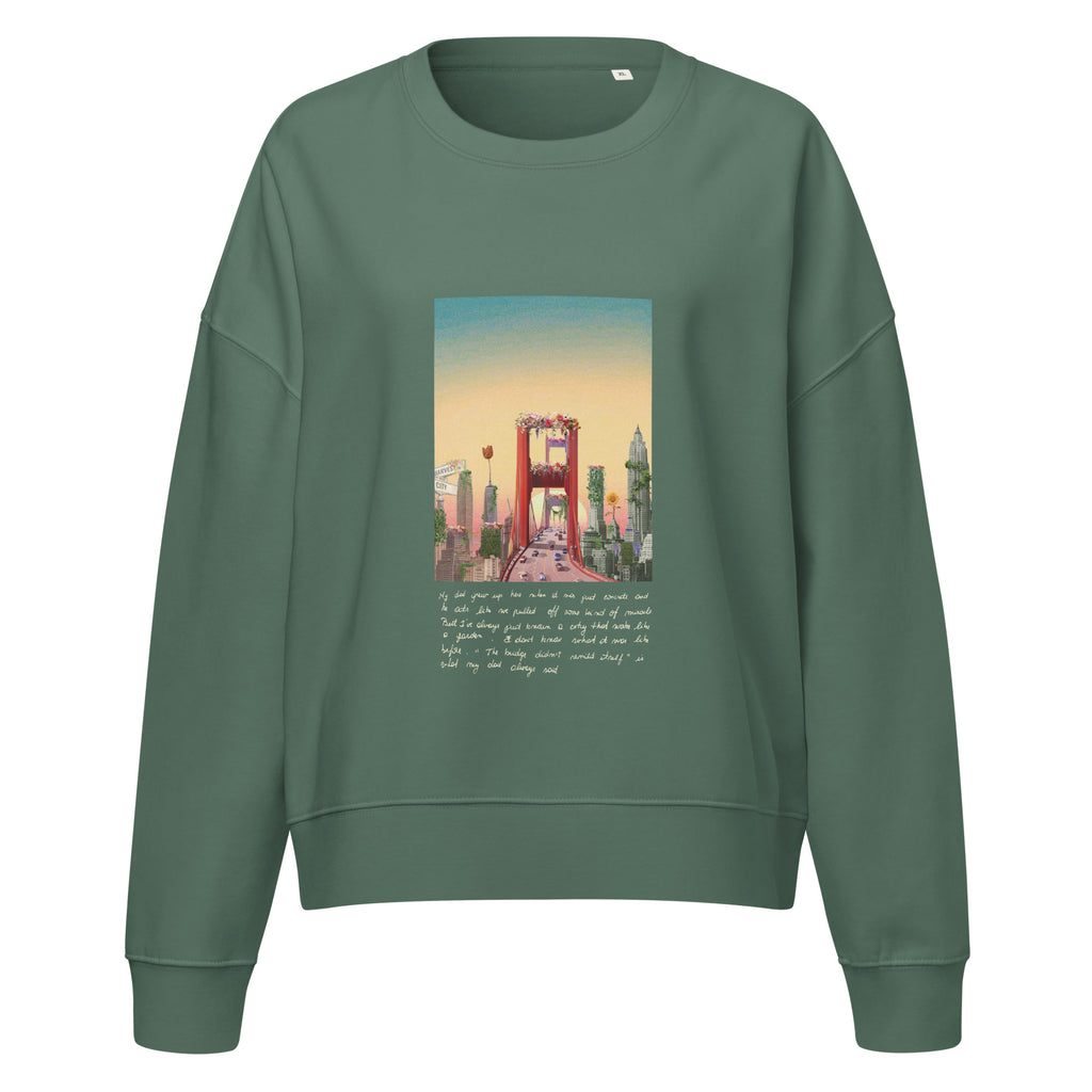Harvest City cropped sweatshirt