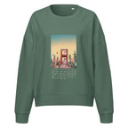 Harvest City cropped sweatshirt