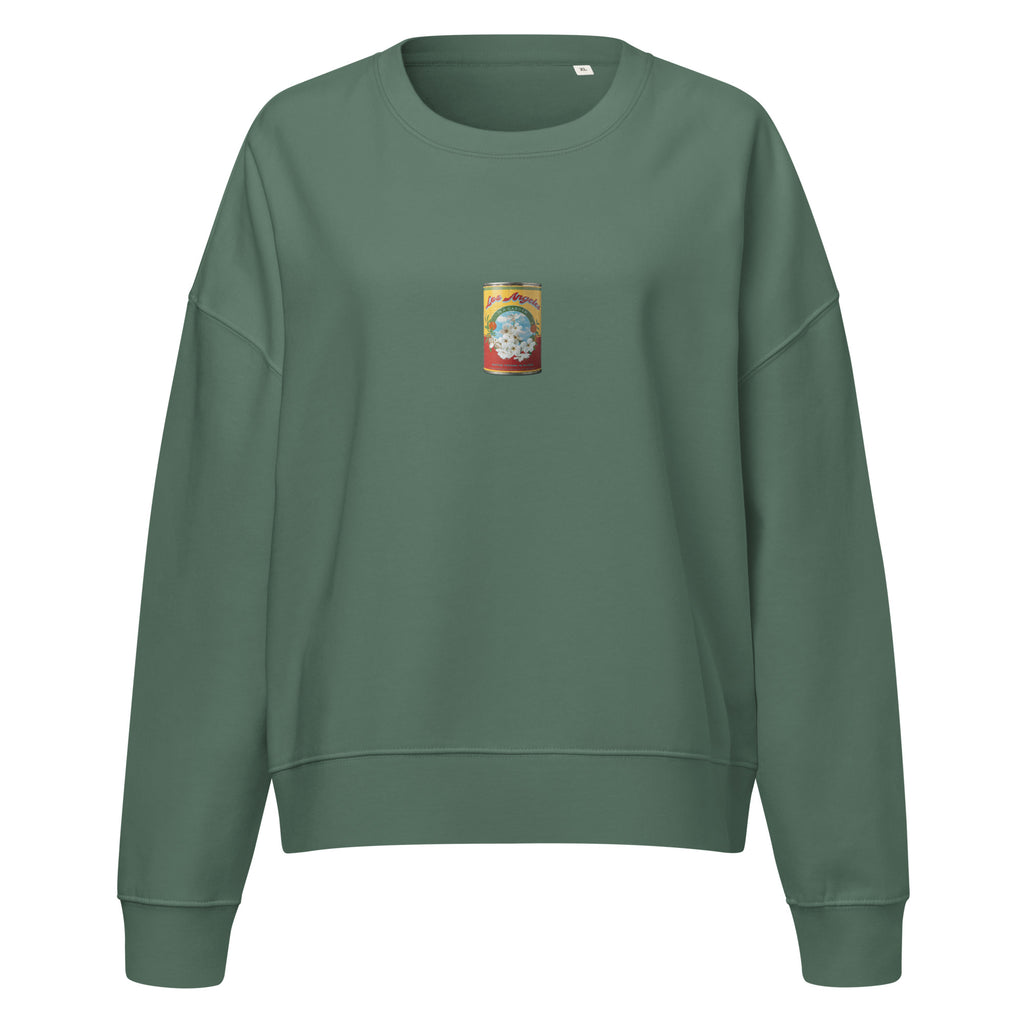 Los Angeles is a garden cropped sweatshirt