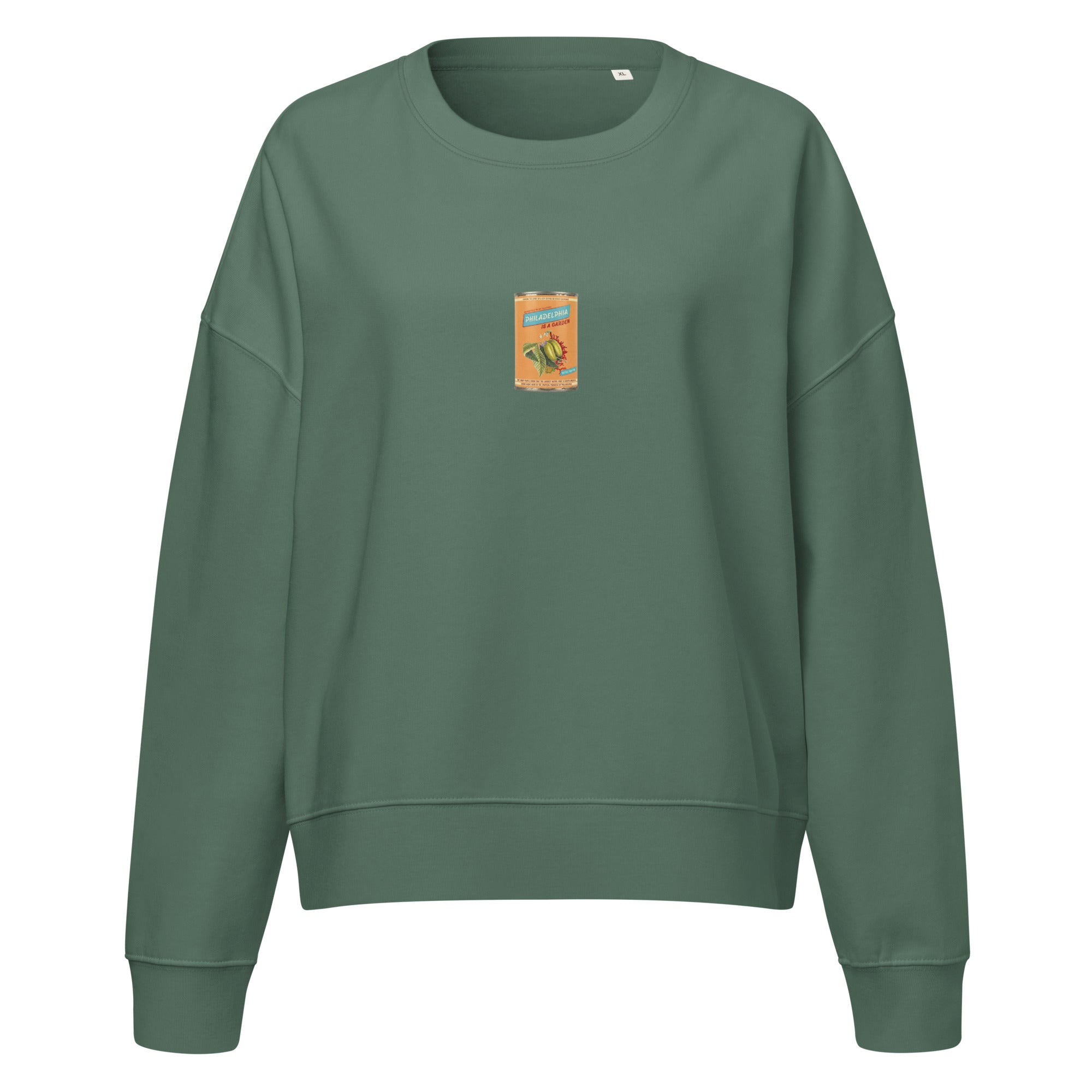 Philadelphia is a garden cropped sweatshirt