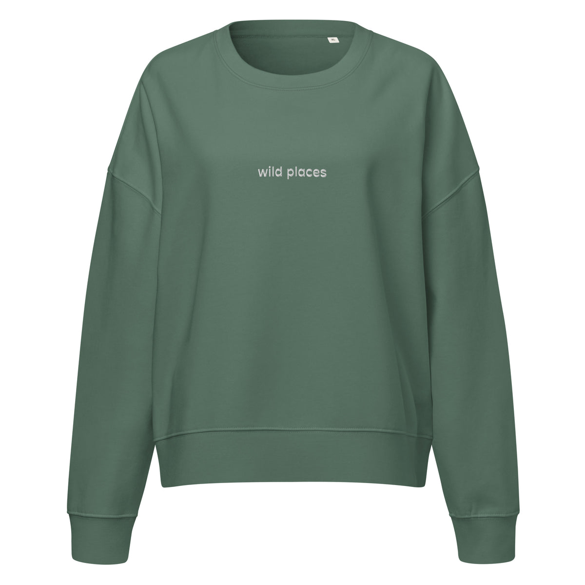 Wild Places cropped sweatshirt