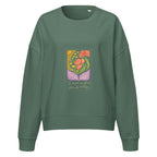 Peach Tree Guild cropped sweatshirt (color)